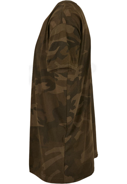 Camo Tee in Olive Camo, Detailansicht