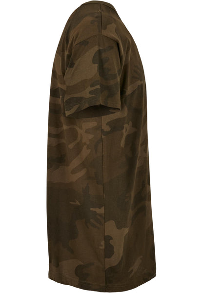 Camo Tee in Olive Camo, Detailansicht