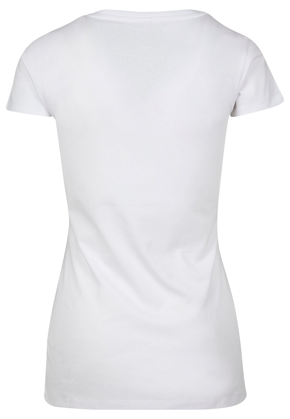 Ladies Merch T-Shirt in White, Rückansicht