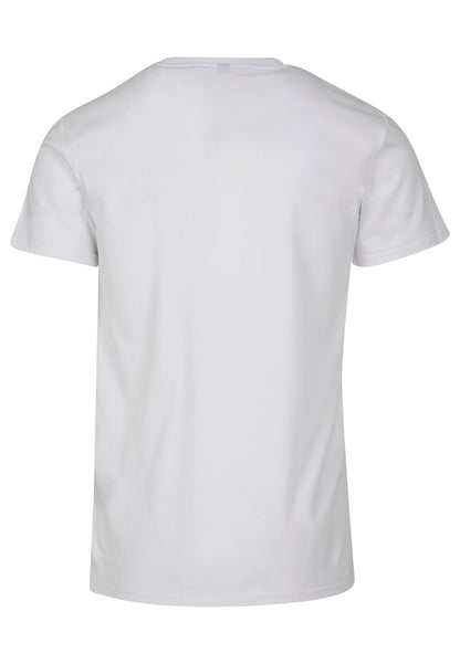 Basic T-Shirt in White, Rückansicht