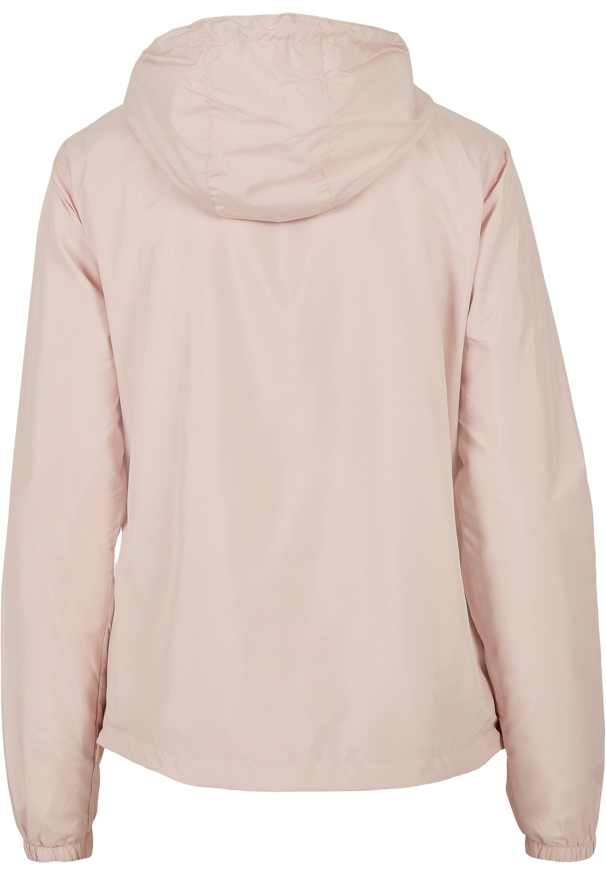 Ladies Basic Pull Over Jacket in Light Pink, Rückansicht