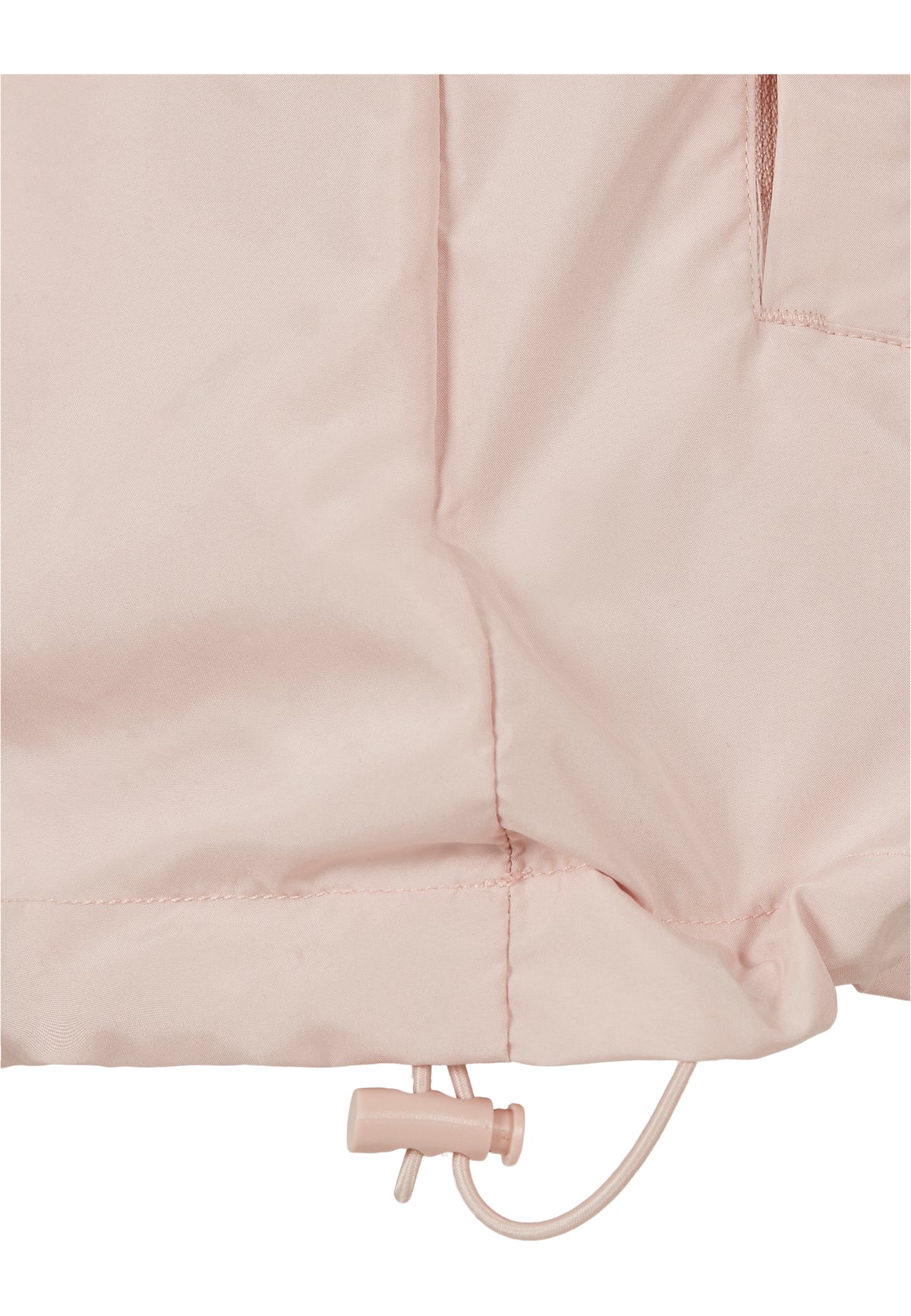 Ladies Basic Pull Over Jacket in Light Pink, Detailansicht