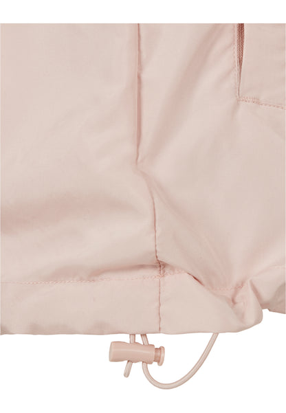 Ladies Basic Pull Over Jacket in Light Pink, Detailansicht