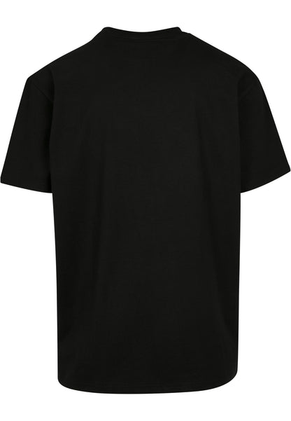 Essentials Heavy Oversize Tee in Schwarz, Rückansicht