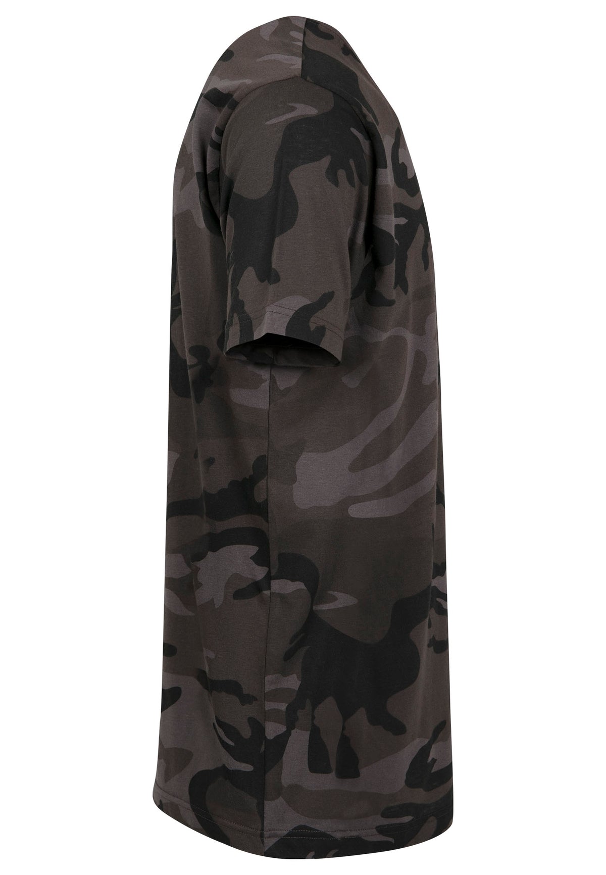 Camo Round Neck Tee in Dark Camo, Detailansicht