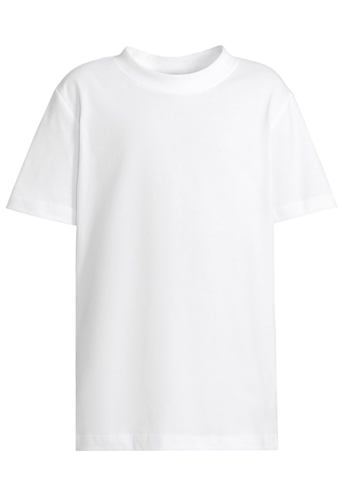 Kids Basic Tee 2-Pack in White, Vorderansicht