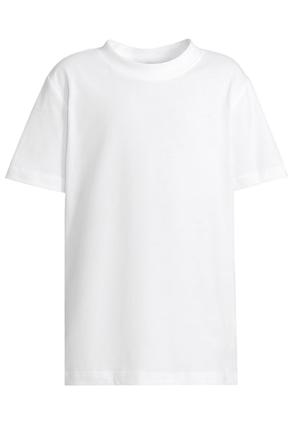 Kids Basic Tee 2-Pack in White, Vorderansicht