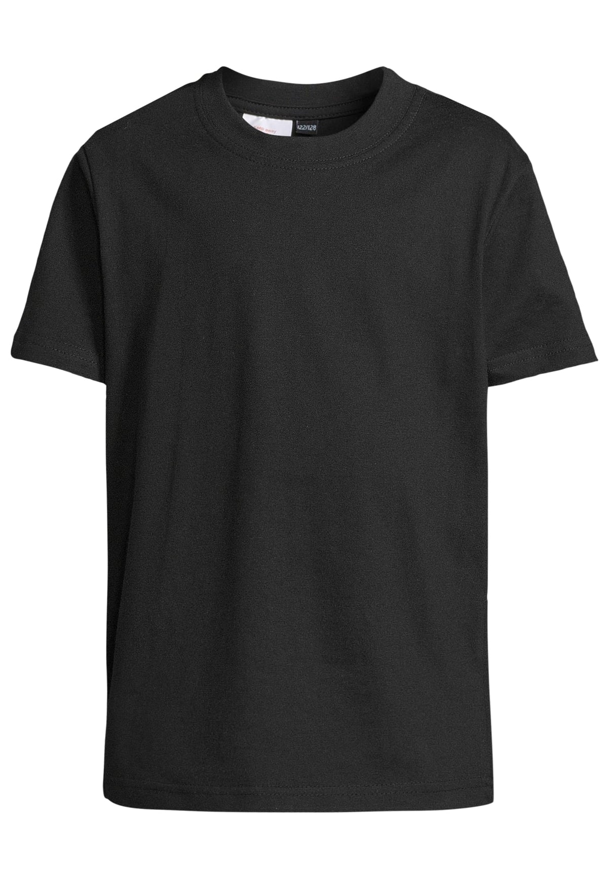 Kids Basic Tee 2-Pack in Black-Heather Grey, Rückansicht
