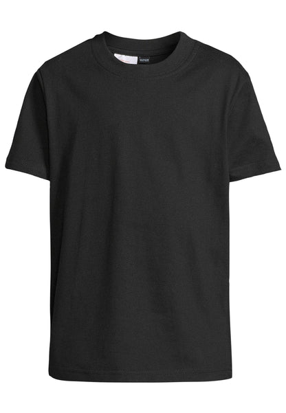Kids Basic Tee 2-Pack in Black-Heather Grey, Rückansicht