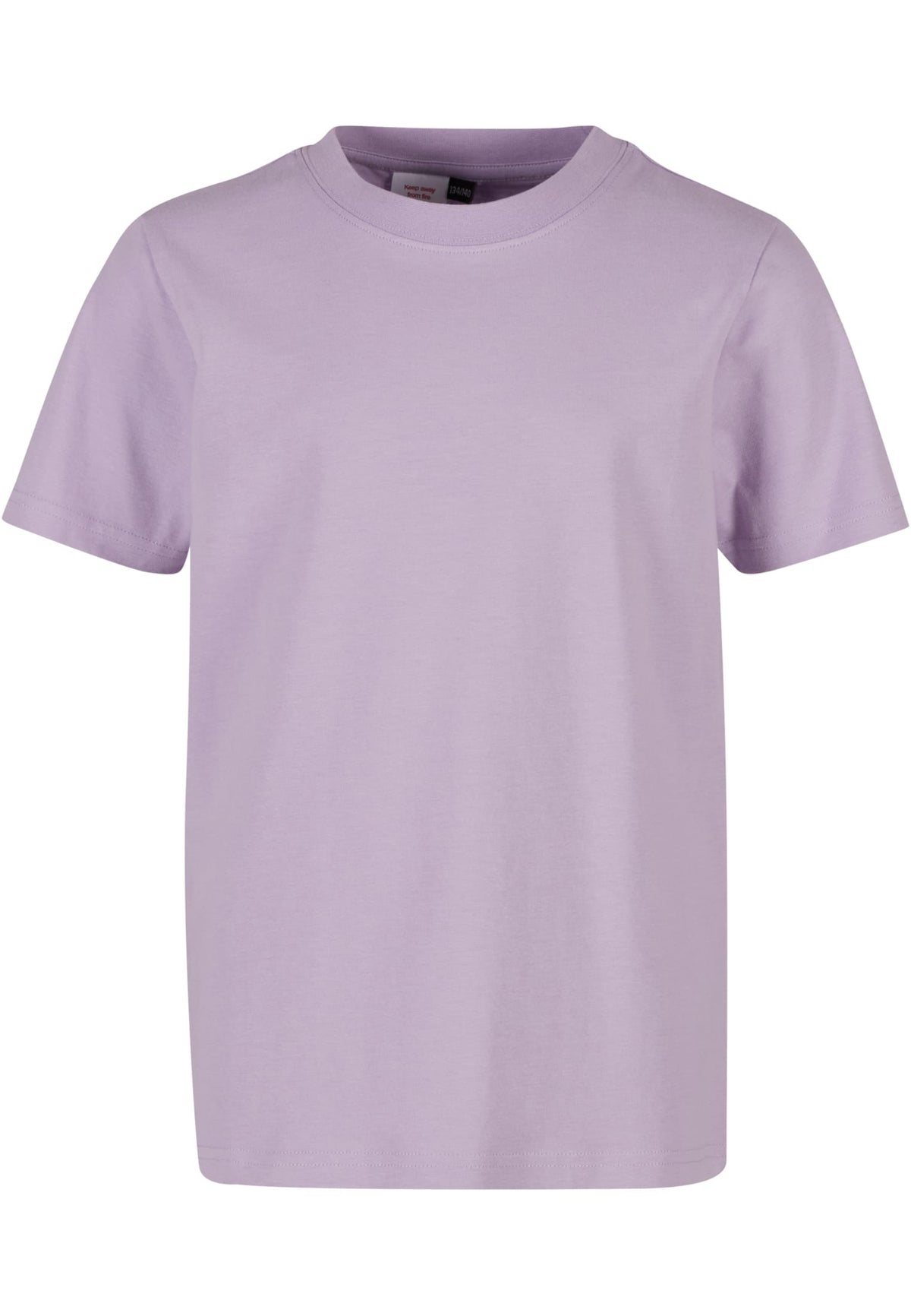 Kids Basic Tee in Lilac, Vorderansicht