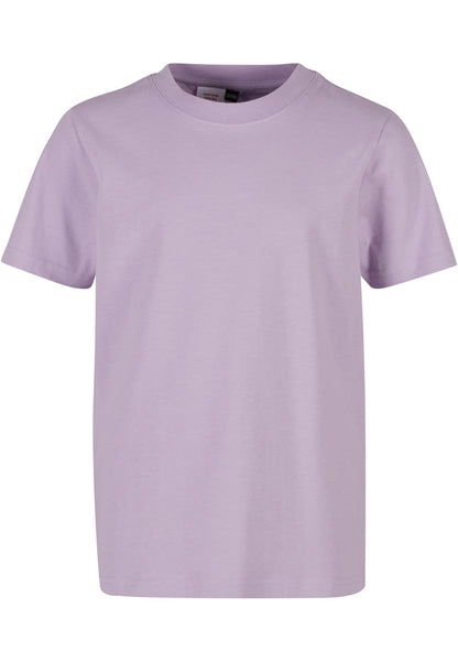 Kids Basic Tee in Lilac, Vorderansicht