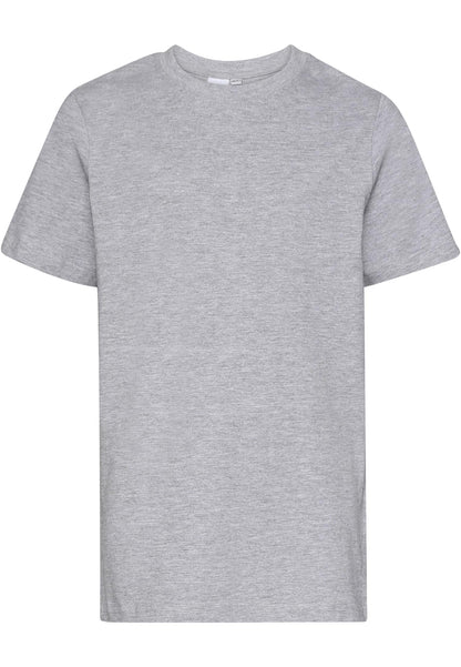 Kids Basic Tee in Heather Grey, Vorderansicht