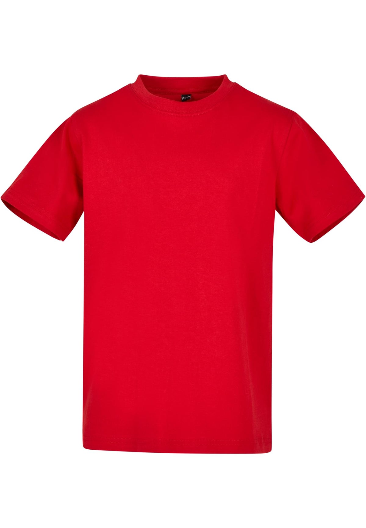 Kids Basic Tee in City Red, Vorderansicht