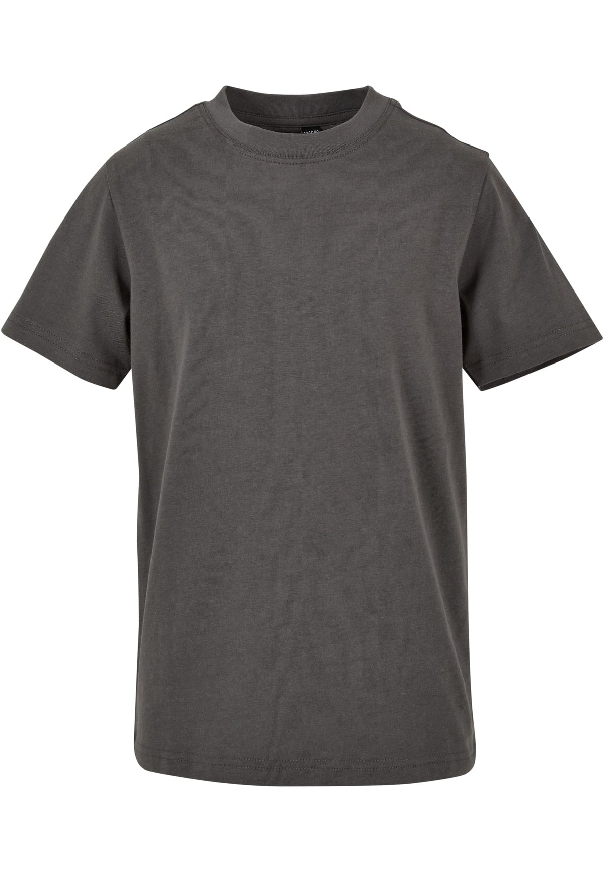 Kids Basic Tee in Dark Shadow, Vorderansicht