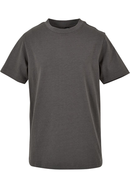 Kids Basic Tee in Dark Shadow, Vorderansicht