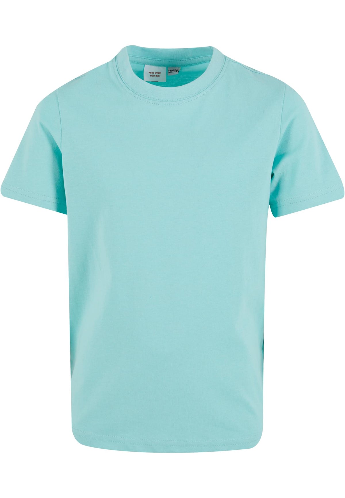 Kids Basic Tee in Beryl Blue, Vorderansicht