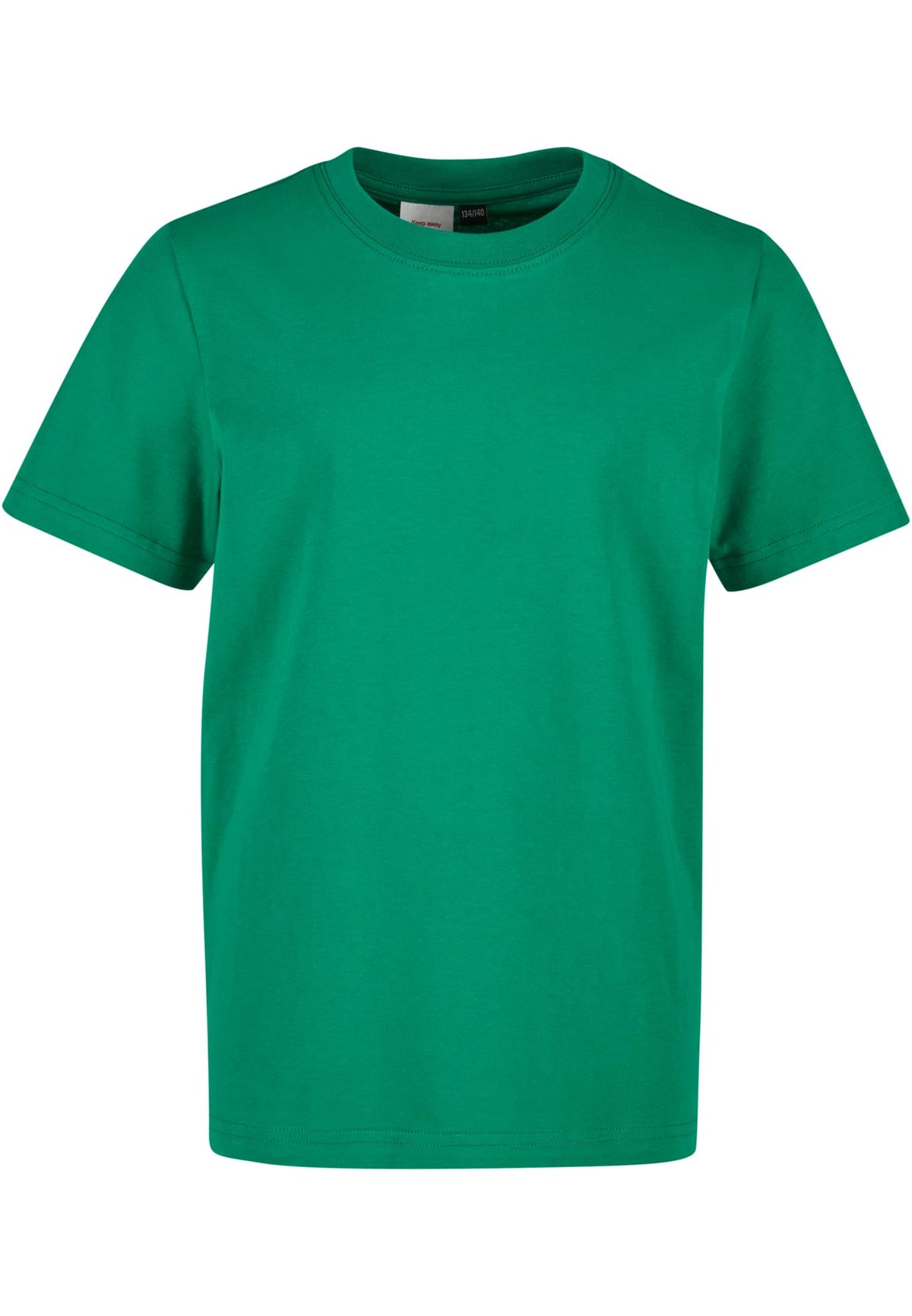 Kids Basic Tee in Retro Green, Vorderansicht
