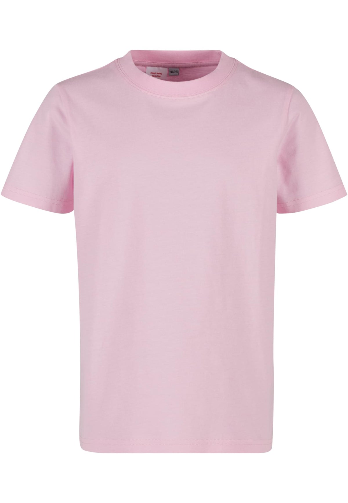 Kids Basic Tee in Soft Pink, Vorderansicht