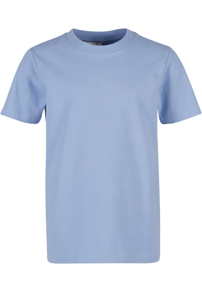 Kids Basic Tee in Powder Blue, Vorderansicht