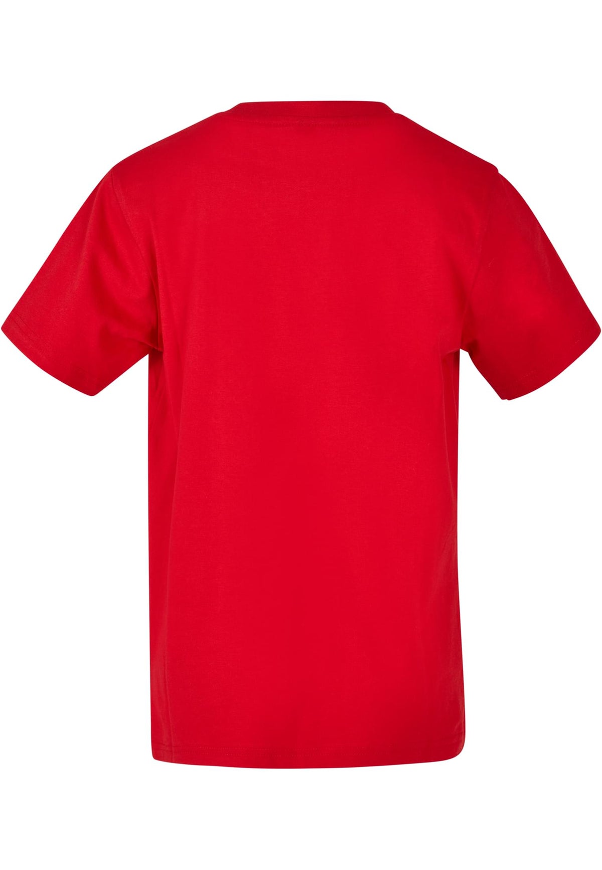Kids Basic Tee in City Red, Rückansicht