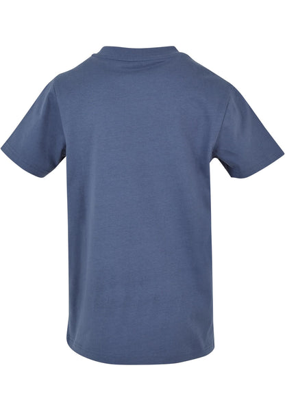 Kids Basic Tee in Vintage Blue, Rückansicht