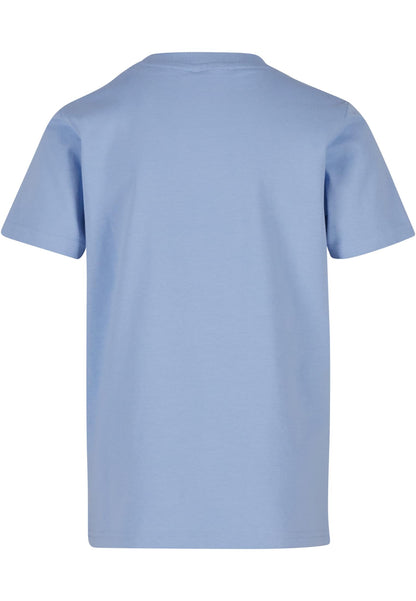 Kids Basic Tee in Powder Blue, Rückansicht