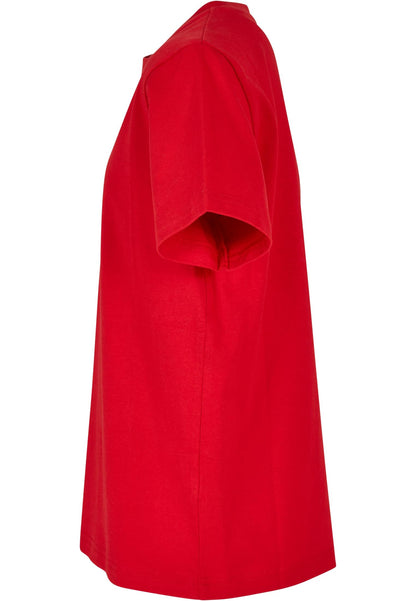 Kids Basic Tee in City Red, Detailansicht