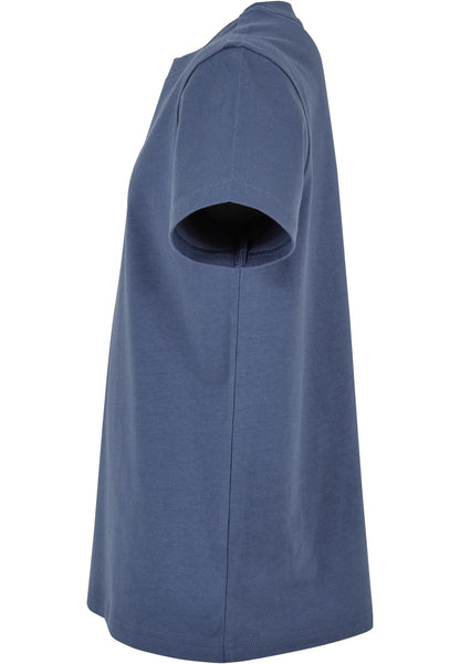 Kids Basic Tee in Vintage Blue, Detailansicht