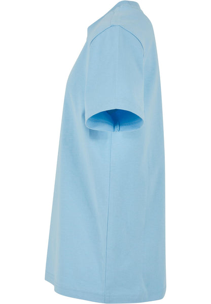 Kids Basic Tee in Baltic Blue, Detailansicht