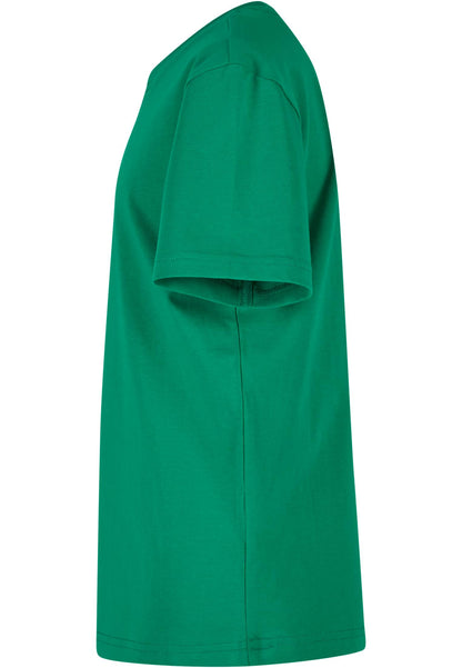 Kids Basic Tee in Retro Green, Detailansicht