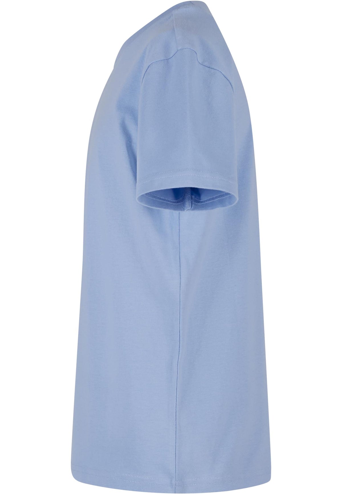 Kids Basic Tee in Powder Blue, Detailansicht