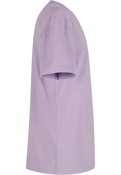 Kids Basic Tee in Lilac, Detailansicht