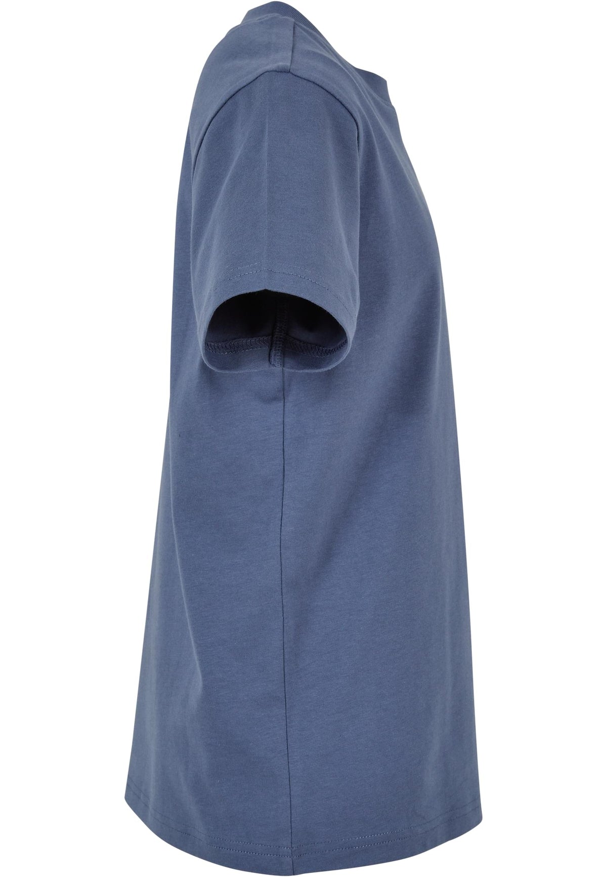 Kids Basic Tee in Vintage Blue, Detailansicht