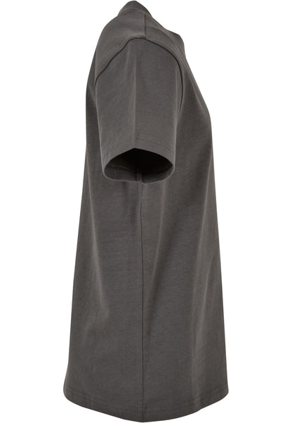 Kids Basic Tee in Dark Shadow, Detailansicht