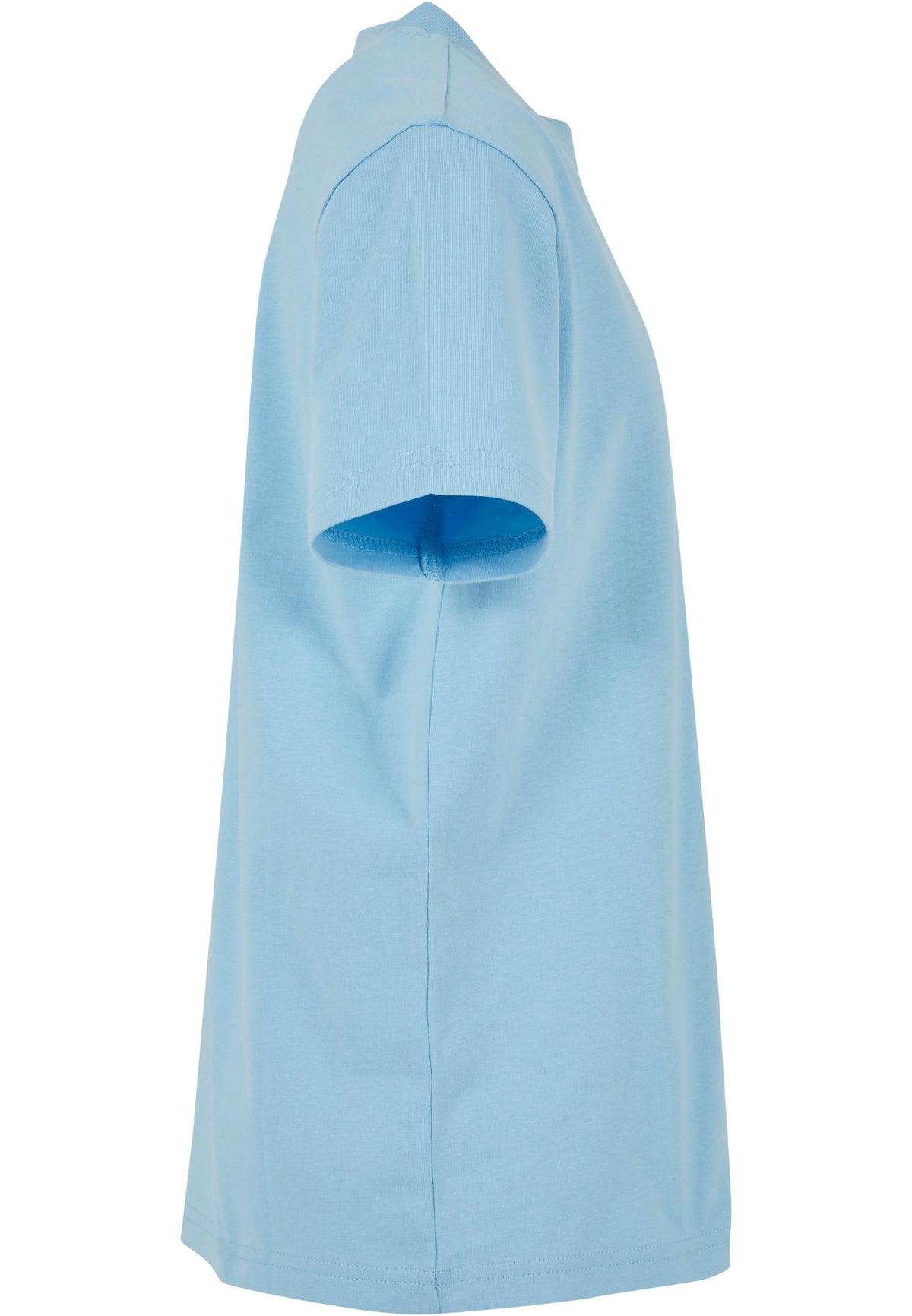 Kids Basic Tee in Baltic Blue, Detailansicht