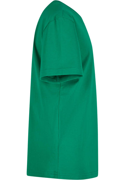 Kids Basic Tee in Retro Green, Detailansicht