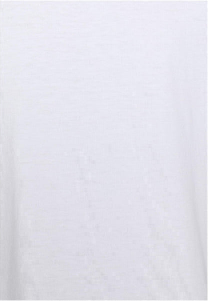 Kids Basic Tee in White, Detailansicht