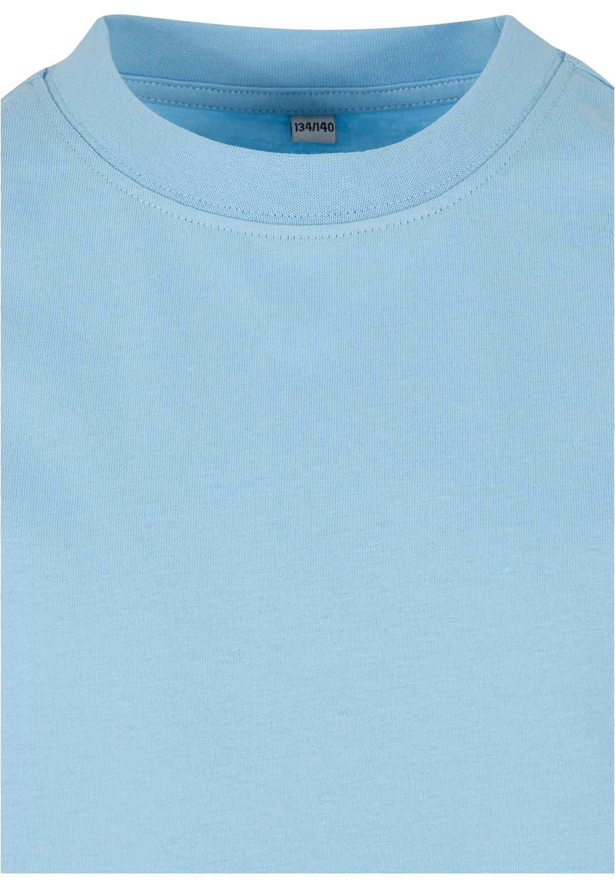Kids Basic Tee in Baltic Blue, Detailansicht