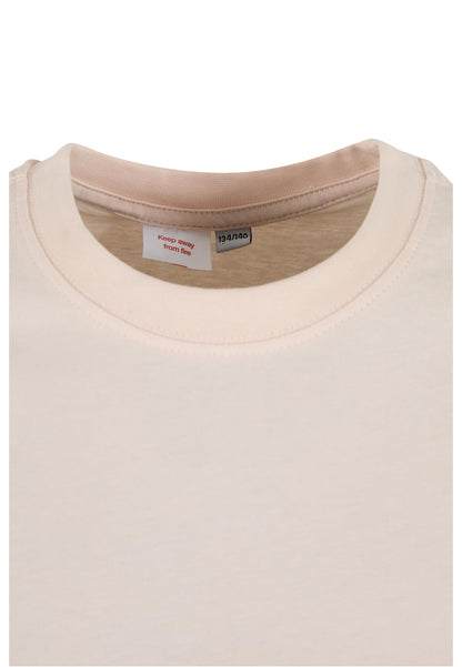 Kids Basic Tee in Marshmallow, Detailansicht