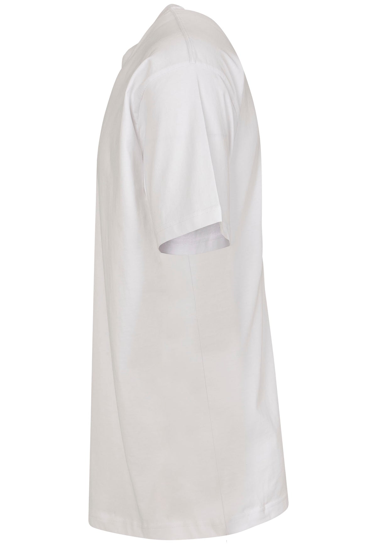 Premium Combed Jersey Loose in White, Detailansicht