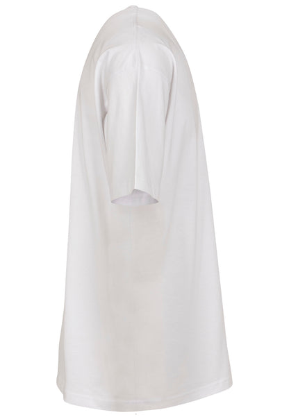 Premium Combed Jersey Loose in White, Detailansicht