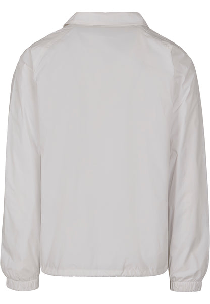Coach Jacket in White, Rückansicht