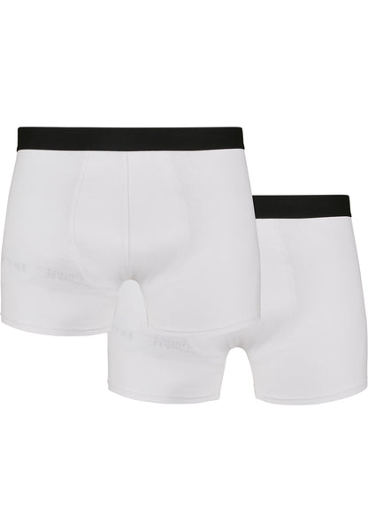 Men Boxer Shorts 2-Pack in White, Detailansicht