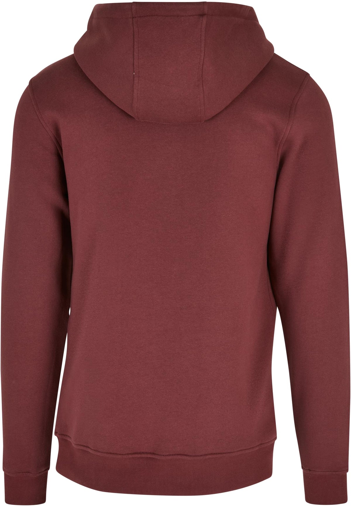 Essentials Hoody in Cherry, Rückansicht