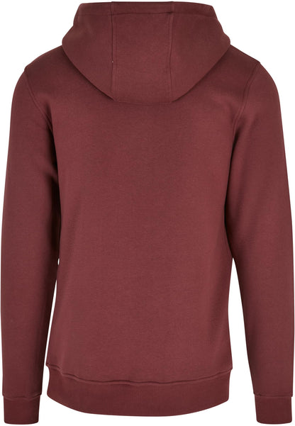 Essentials Hoody in Cherry, Rückansicht