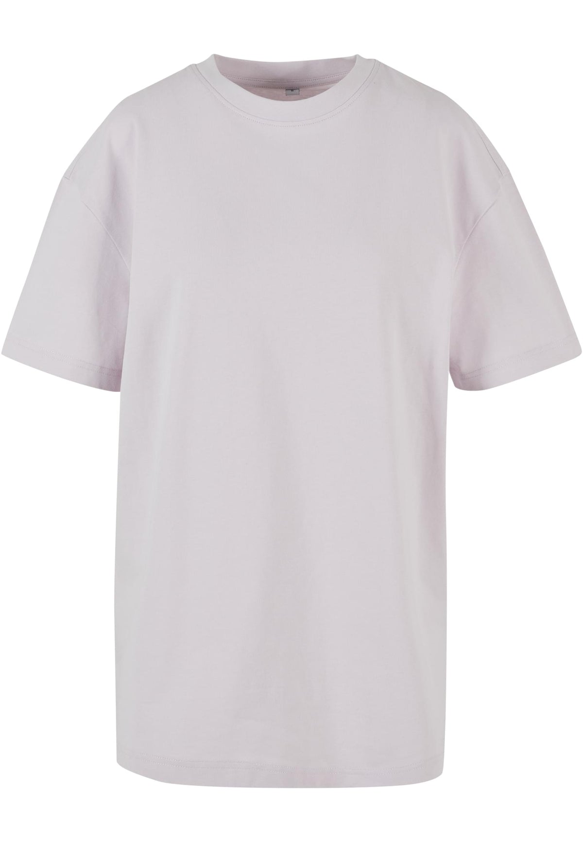 Ladies Oversized Boyfriend Tee in Soft Lilac, Vorderansicht