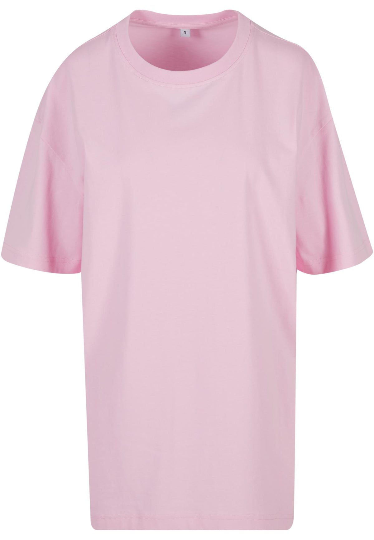 Ladies Oversized Boyfriend Tee in Soft Pink, Vorderansicht