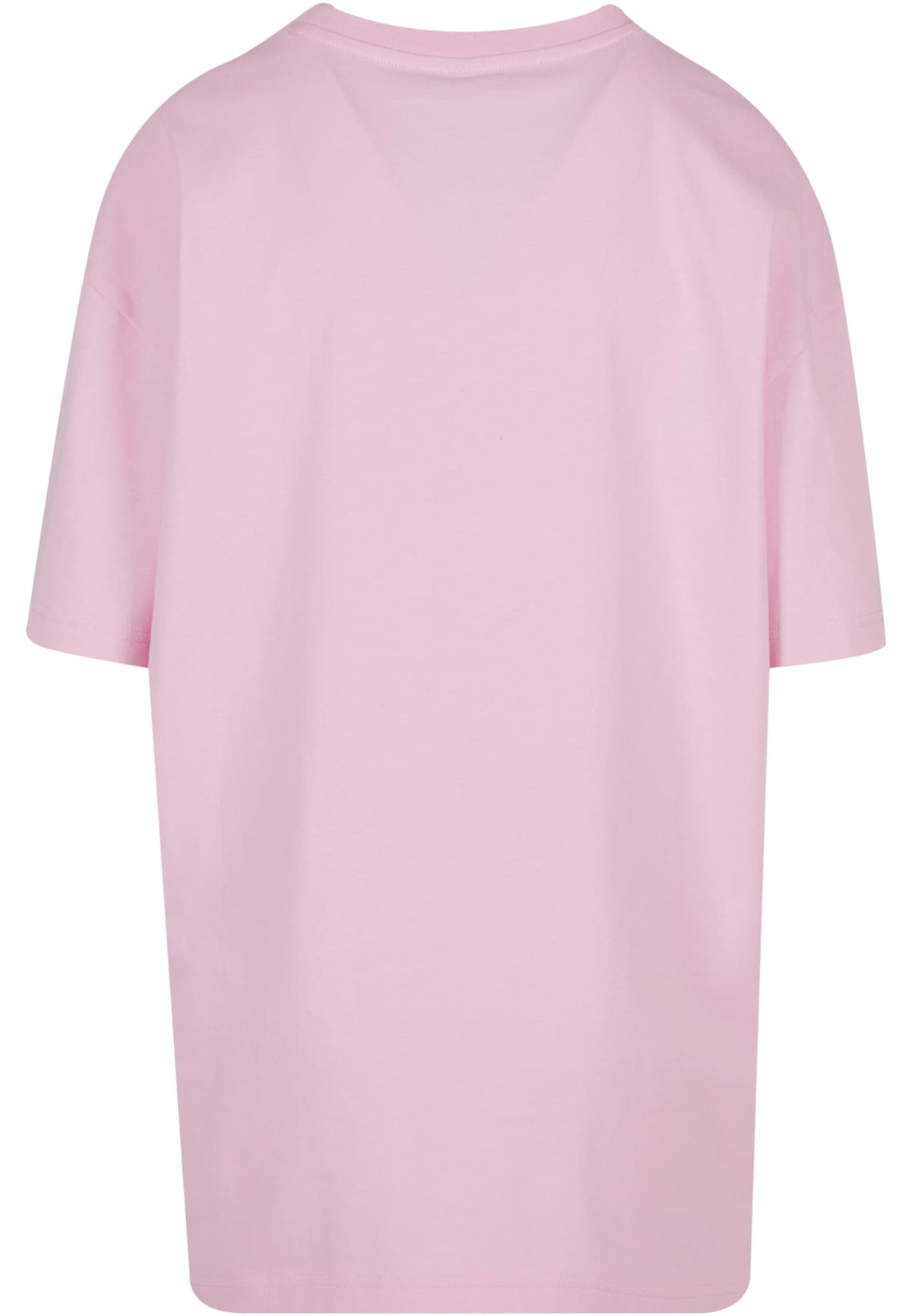 Ladies Oversized Boyfriend Tee in Soft Pink, Rückansicht