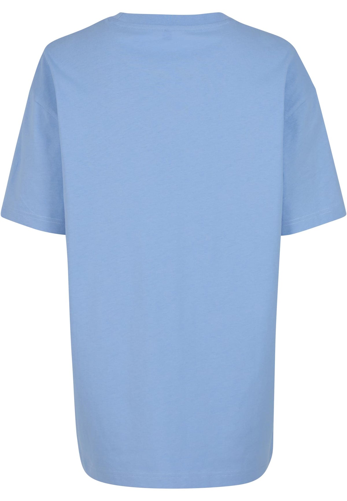 Ladies Oversized Boyfriend Tee in Powder Blue, Rückansicht