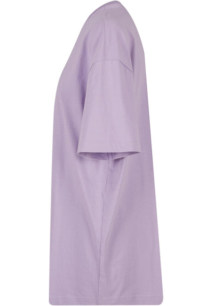 Ladies Oversized Boyfriend Tee in Lilac, Detailansicht
